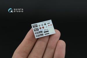 Quinta Studio QD43003 UAZ-469 3D-Printed &amp;amp; coloured Interior on decal paper (Zvezda) 1/43 – zdjęcie 2