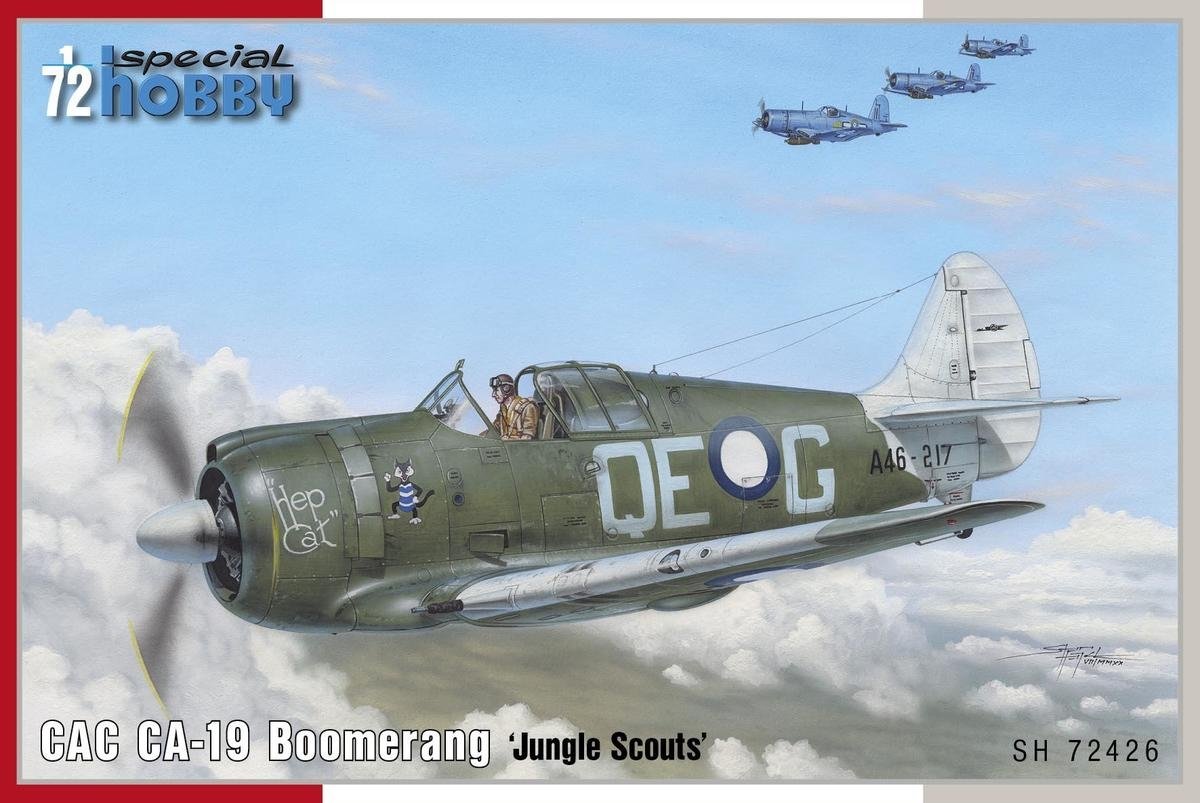 Special Hobby 72426 CAC CA-19 Boomerang « Jungle Scouts » 1/72
