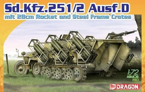 Dragon 7348 Sd.Kfz.251/2 Ausf.D avec fusée de 28 cm (1/72)