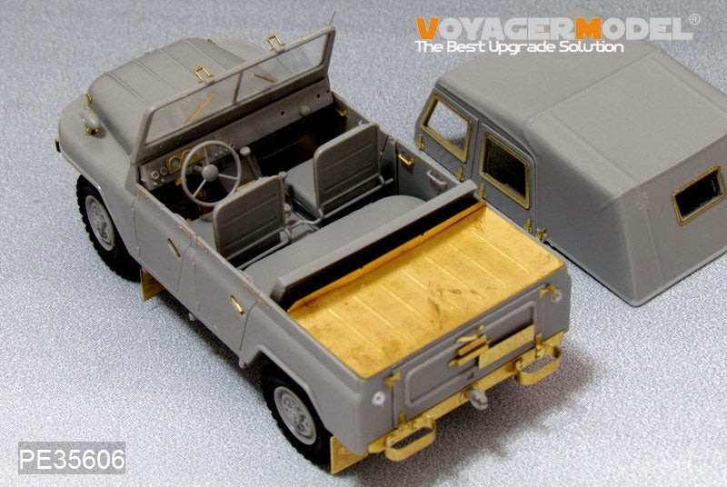 Jeep militaire Voyager Model PE35606 PLA BJ212 pour TRUMPETER 1/35 – immagine 7
