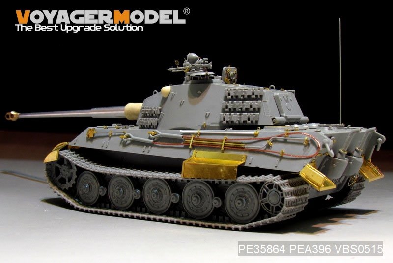 Maquette Voyager PE35864 KINGTIGER allemand de la Seconde Guerre mondiale, version finale, pour MIG AMO, échelle 1/35 – image 5
