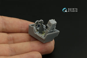 Intérieur imprimé en 3D et coloré sur papier décalcomanie Quinta Studio QD48259 F/A-18E (HobbyBoss) 1/48  – Bild 8