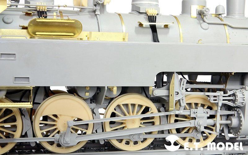 Locomotive à vapeur ET Model E35-048 BR86 DRG Wheels (Pour TRUMPETER 00217) (1/35) – Bild 2