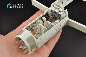 Quinta Studio QD32084 Ju 88A-1 3D-Printed &amp;amp; coloured Interior on decal paper ( Revell ) 1/32 – zdjęcie 9