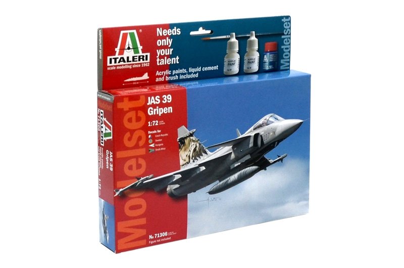 Italeri 71306 JAS 39 Gripen-MODÈLE KIT