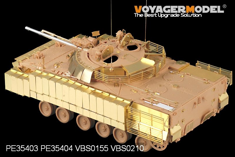 Maquette Voyager PE35403 BMP-3 MICV russe moderne avec blindage à lames pour TRUMPETER 00365 1/35 – imagen 6