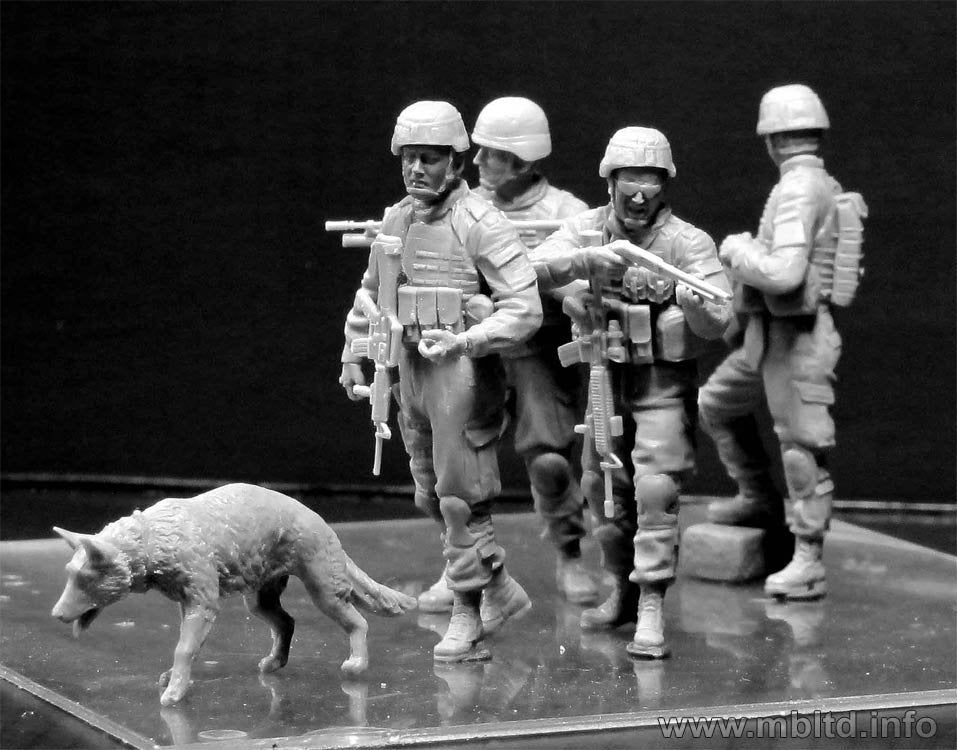 Master Box 35154 Modern US infantrymen Cordon and Search 1/35 – zdjęcie 3