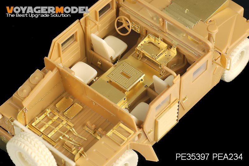 Voyager Modèle PE35397 Humvee M1114 moderne de l&amp;#39;USMC avec CIP/décharge de fumée pour Bronco 35080 1/35 – image 17