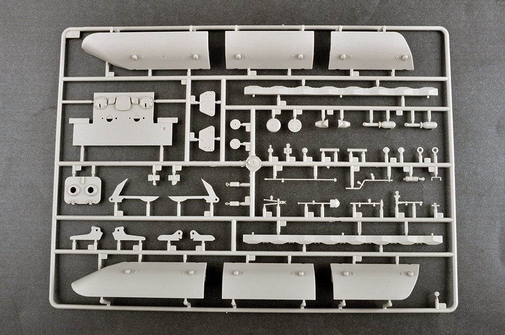 Trumpeter 09585 E-100 Flakpanzer avec Flak 40 de 12,8 cm au 1/35 – Bild 9