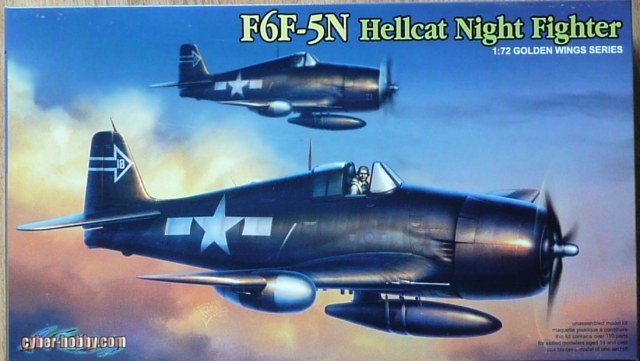 Cyber-Hobby 5080 Grumman F6F-5N Hellcat Chasseur de nuit (1/72)