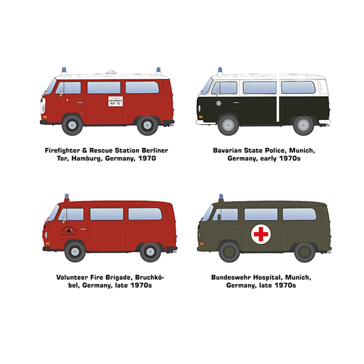 AK Interactive AK35023 T2 MODÈLE 1967 SERVICE PUBLIC 1/35 – imagen 11