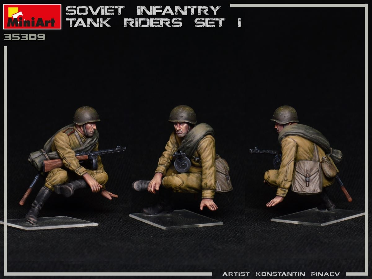 MiniArt 35309 SOVIET INFANTRY TANK RIDERS SET 1 1/35 – zdjęcie 17