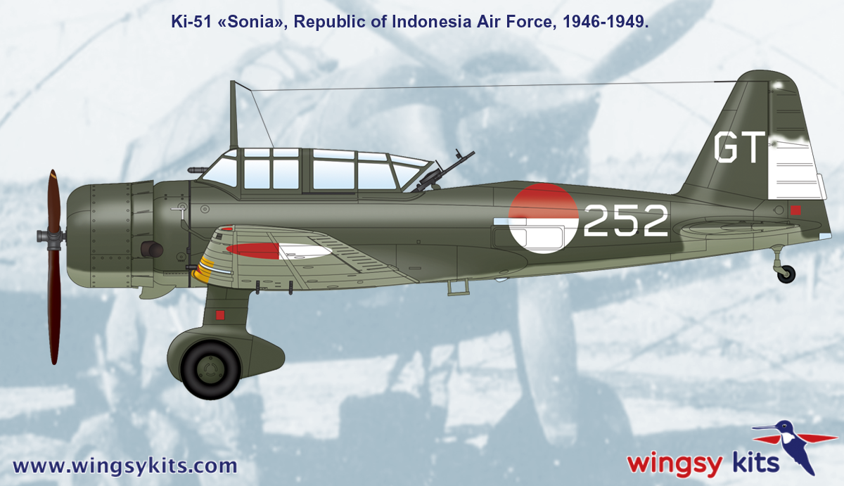 Maquette Wingsy Kits D5-06 IJA Type 99 Ki-51 « Sonia » dans d&amp;#39;autres armées, échelle 1/48 – immagine 12