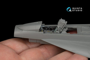 Intérieur imprimé en 3D et coloré sur papier décalcomanie Quinta Studio QD48198 F/A-18E (pour kit Meng) 1/48 – Bild 4