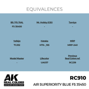 AK Interactive RC910 Air Superiority Bleu FS 35450 17 ml – image 3
