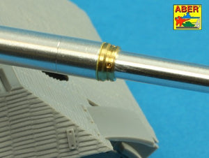 Canon Aber 35L-215 pour canon allemand de 8,8 cm Kw.K 43 (L/71) utilisé sur la tourelle Porsche du Tiger B - version tardive pour maquette TAKOM (1/35) – image 7