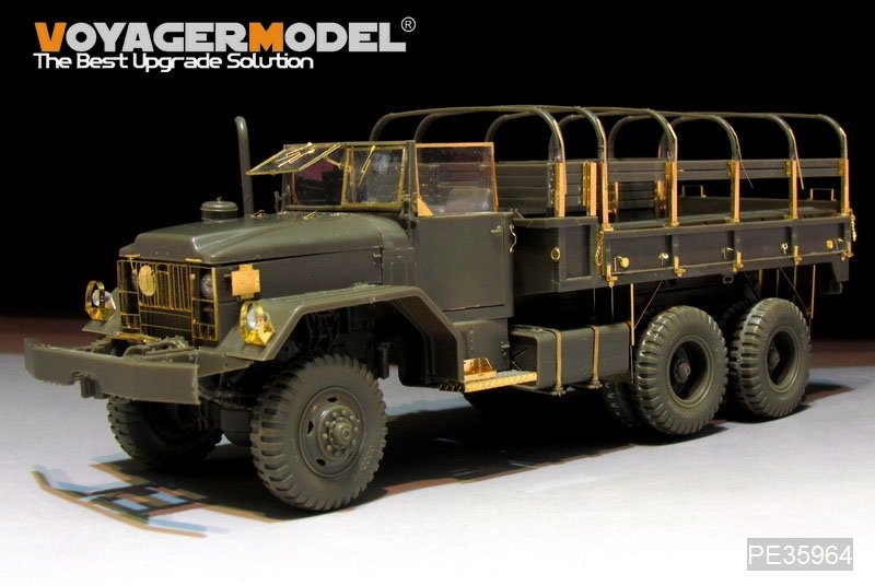 Modèle Voyager PE35964 Camion M54A2 5t de l&amp;#39;armée américaine moderne (modèle de base) pour AFV 35300 au 1/35 – image 5
