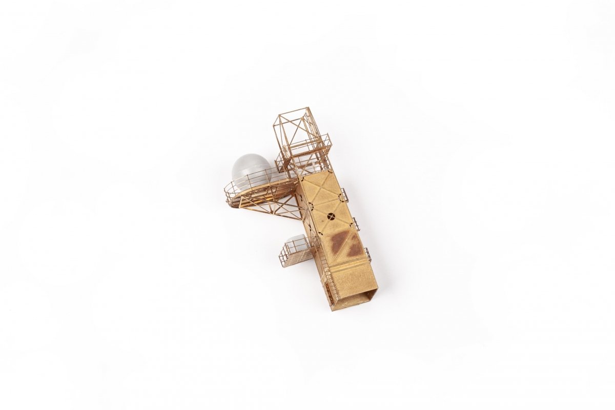 Eduard 53285 USS Constellation CV-64 partie 5 - île TRUMPETER 1/350 – image 8