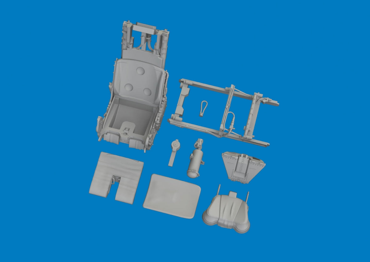 Siège Eduard 6481086 F-35C - Maquette Tamiya 1/48 – image 3