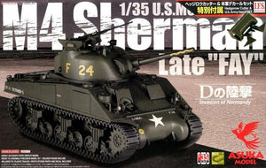 Asuka 35-032 M4 Sherman (production tardive) &amp;quot;FAY&amp;quot; 1/35
