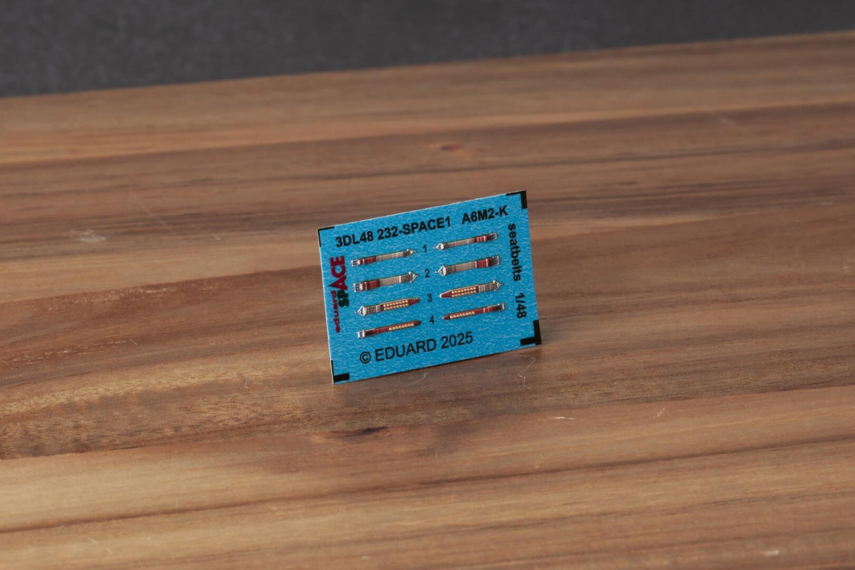 Ceintures de sécurité Eduard 3DL48232 A6M2-K SPACE EDUARD 1/48
