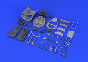 Eduard 632054 Lewis Mk. III WW1 gun 1/32 Hasegawa – zdjęcie 6