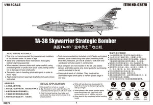 Trumpeter 02870 TA-3B Skywarrior Bombardier stratégique (1/48) – image 3