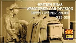 Copper State Models F35-009 Relève de sous-officier de la division de véhicules blindés de la RNAS britannique 1/35 