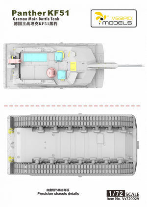 Vespid Models VS720029 Panther KF51 MBT 1/72 – zdjęcie 5