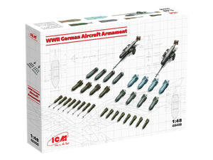 ICM 48408 Armement des avions allemands de la Seconde Guerre mondiale 1/48