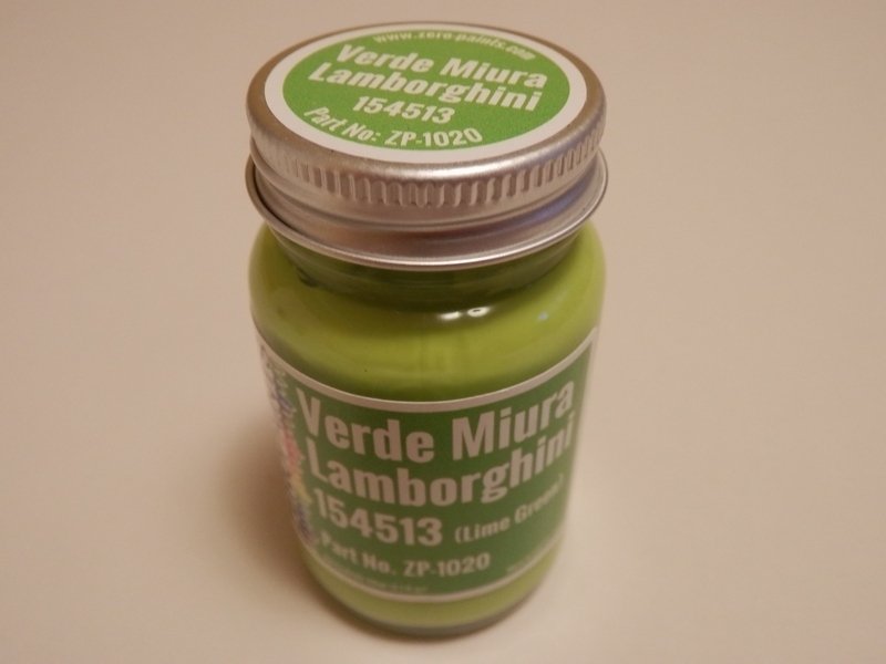Peinture Zero Paints ZP-1020VERDEMIURA Lamborghini Verde Miura 154513, 60 ml – immagine 2