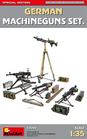 MiniArt 53044 Coffret de mitrailleuses allemandes. Édition spéciale 1/35