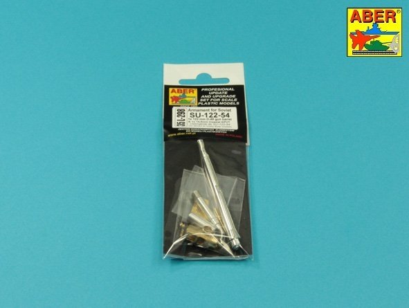 Armement Aber 35L-298 pour canon de char SU-122 - 54,1 x 122 mm D-49, 1 x 14,5 mm KPVT 1/35  – image 2