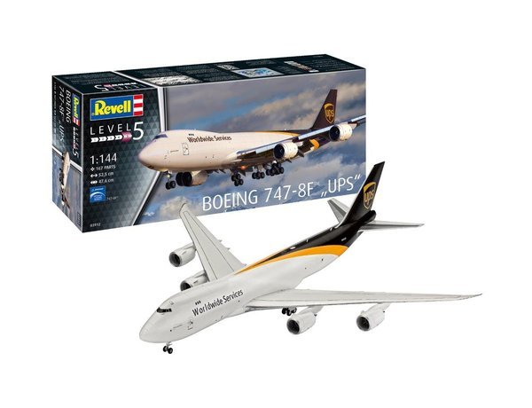 Revell 03912 Boeing 747-8F UPS 1/144 – immagine 2