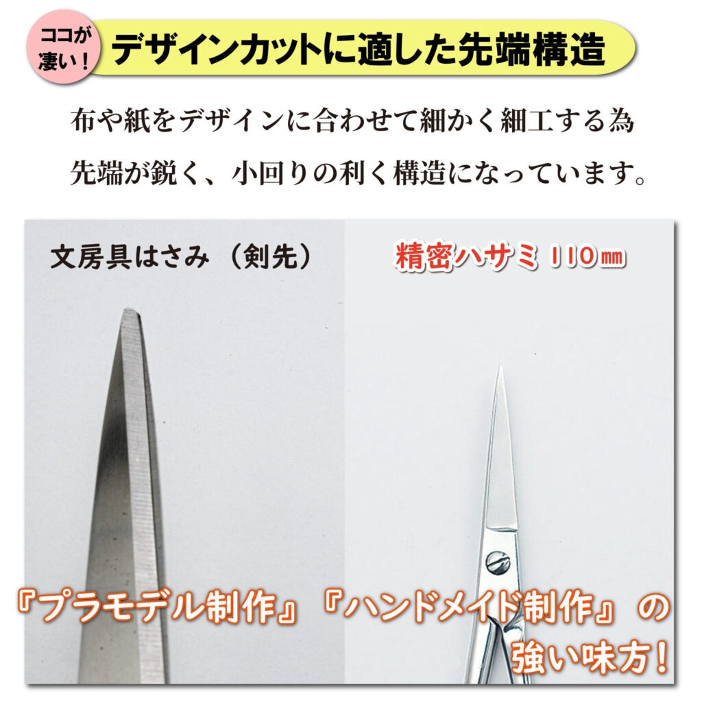 Ciseaux de précision Mineshima TM-30 110 mm (droits) – immagine 3