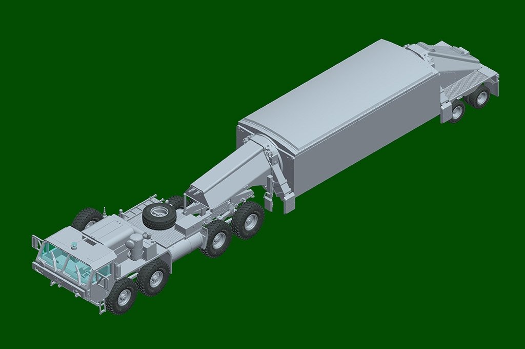 Tracteur Trumpeter 07177 M983 et radar bande X AN/TPY-2, échelle 1/72 – Bild 6