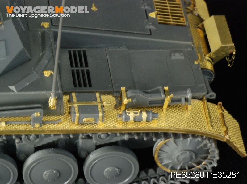Ailes Voyager Model PE35281 pour char allemand Pz.Kpfw.II Ausf.A/B/C, compatibles avec le modèle TAMIYA 35292 au 1/35  – imagen 7