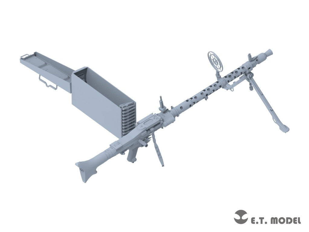 ET Model P06-002 Boîte de munitions pour mitrailleuse allemande MG34 de la Seconde Guerre mondiale (imprimée en 3D) 1/6 – image 3