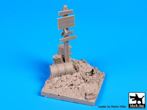Socle de panneaux de signalisation Black Dog D35042 au 1/35 – Bild 6