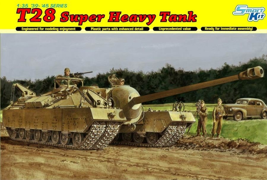 Dragon 6750 T28 Char super lourd (1/35)