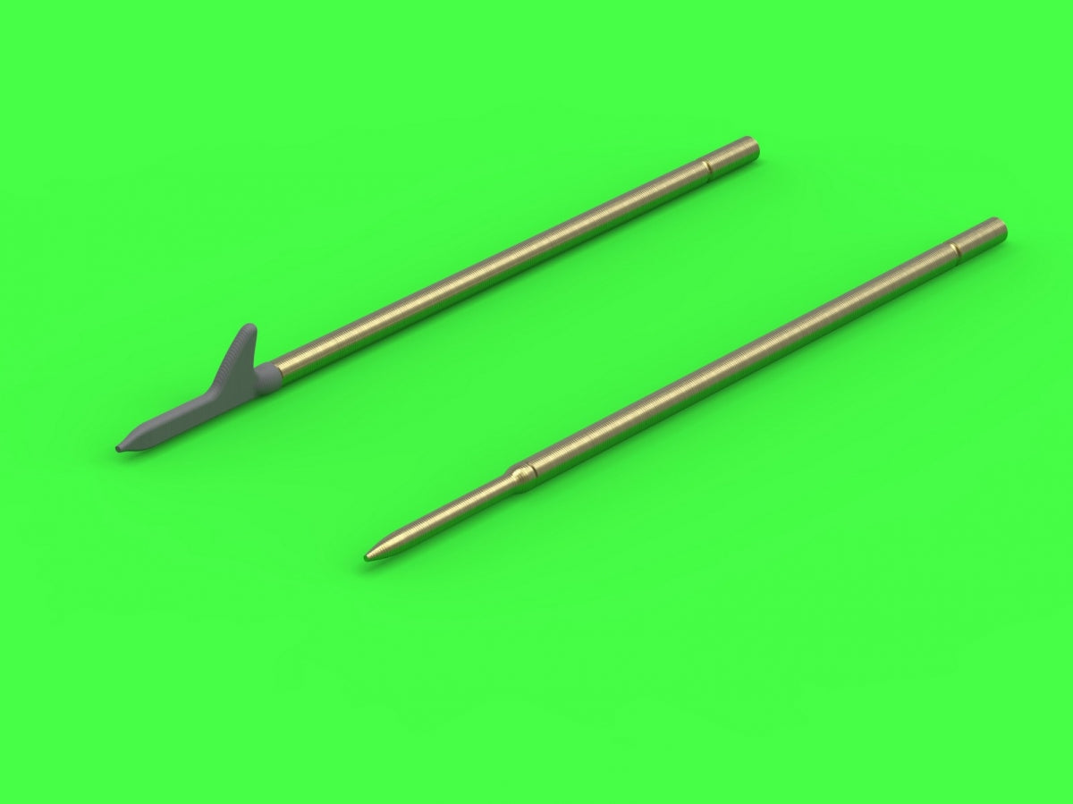 Maquette Master AM-72-155 F4F-3 Wildcat LATE - Mitrailleuses Browning .50 avec orifices de radiateur ronds et deux versions du tube de Pitot 1/72 – image 3