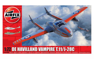 Airfix 02058A deHavilland Vampire T.11 / J-28C 1/72 – image 2