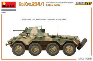 MiniArt 35410 Sd.Kfz.234/1 Schwerer Panzerspahwagen. PREMIER MOD. KIT INTÉRIEUR 1/35 – image 18
