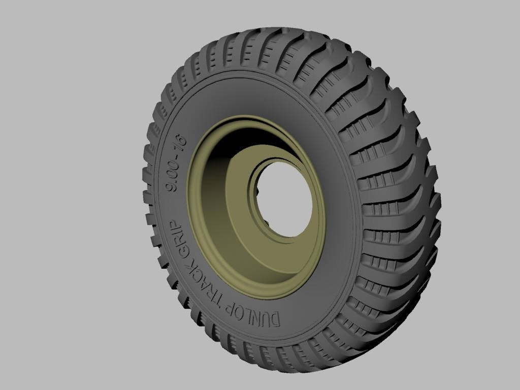 Panzer Art RE35-412 Roues de route Humber Mk I (modèle Dunlop) 1/35  – Bild 2