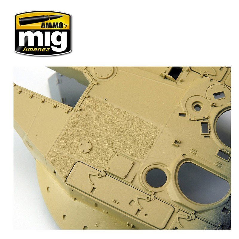 Pâte antidérapante Ammo of Mig 2033 - Couleur sable pour maquettes au 1/35 – image 8