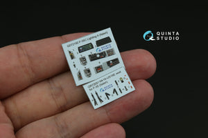 Intérieur imprimé en 3D et coloré sur papier décalcomanie Quinta Studio QD72192 F-35C Lighting II (Italeri) 1/72 – immagine 2