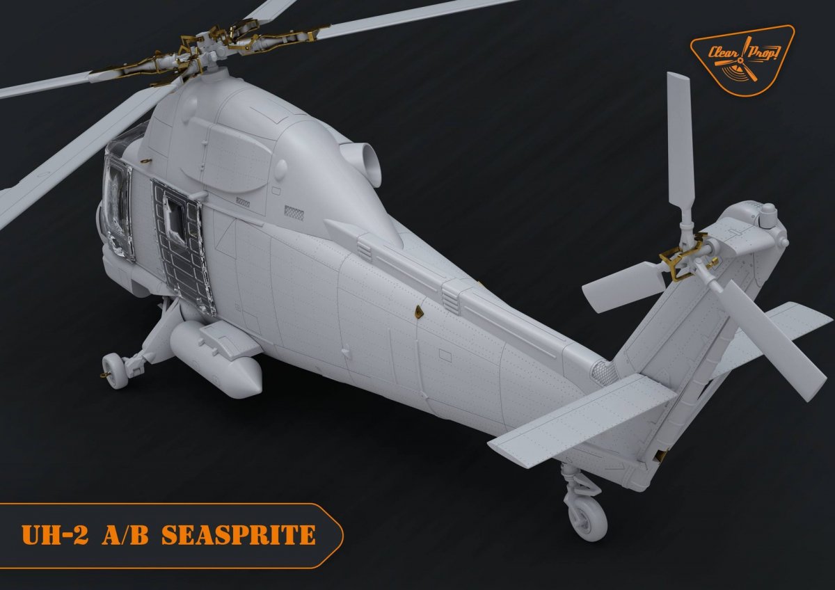 Hélice transparente ! Kit avancé CP72002 UH-2 A/B Seasprite ADVANCED au 1/72 – immagine 17