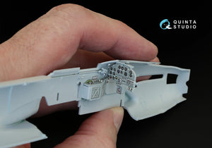 Intérieur monoplace imprimé en 3D et coloré pour maquette Quinta Studio QD48072 Il-2 (pour kit) 1/48 – image 5