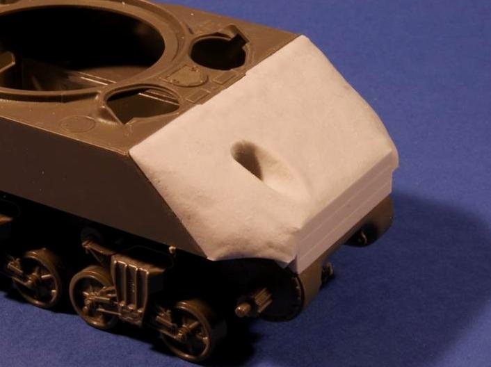 Panzer Art RE35-170 Concrete armor for M4A3 “Sherman” (VVSS suspension) 1/35 – zdjęcie 2