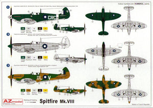 AZ Model AZ7380 Spitfire Mk.VIII RAAF 1/72 – zdjęcie 2